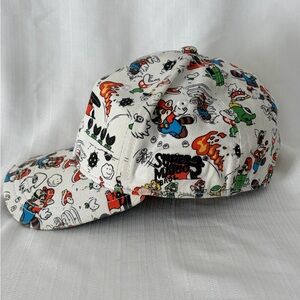 Super Mario Bros 2009 Nintendo A-Flex Hat All Over Print (B148)✨